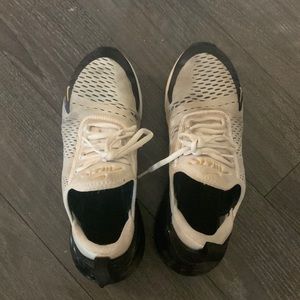 Nike Air max 270 white gold and black